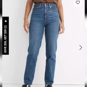 Madewell Blue Women's Jeans